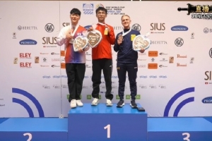 射击世界杯慕尼黑站，张常鸿首夺男子10米气步枪世界杯冠军