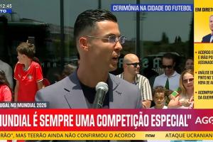 C罗：我身体状态很好，没看比赛吗？相信会夺冠，但要一步一步来